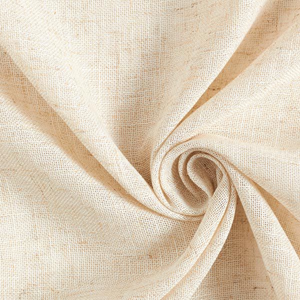 Curtain fabric Jute look 280 cm – natural,  image number 1