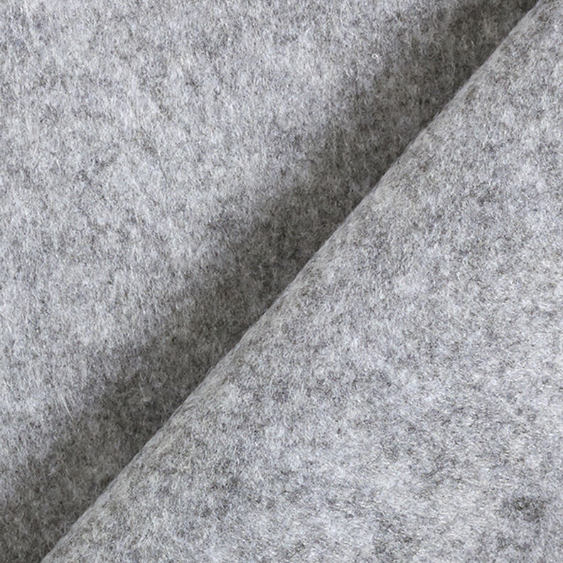 Felt 180 cm / 1,5 mm thick – light grey,  image number 3