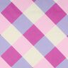 Cotton Satin Large Gingham | Nerida Hansen – pastel violet/offwhite,  thumbnail number 1