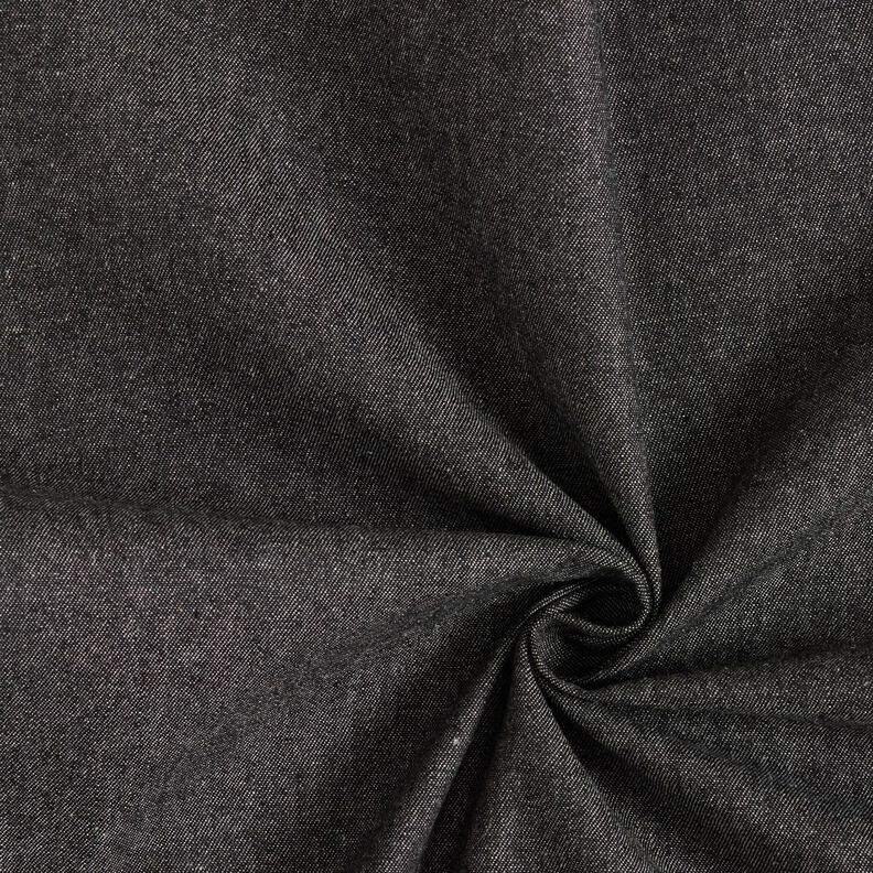 Medium cotton denim – black,  image number 1