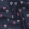 Baby Cord Hearts Foil Print | by Poppy – midnight blue/silver,  thumbnail number 2