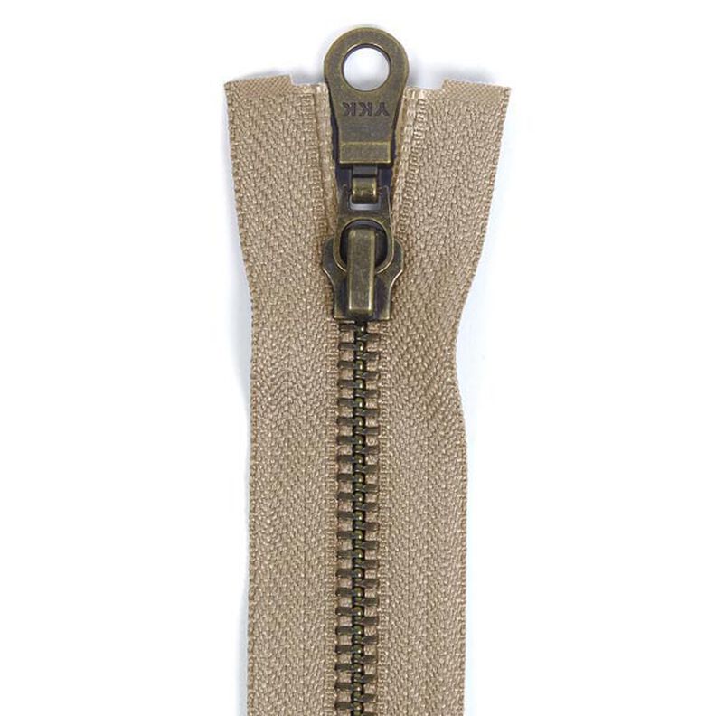 Zip divisible | Antique metal (573) | YKK,  image number 1