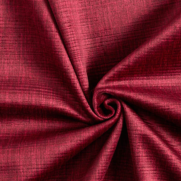 Upholstery Fabric Velvety Woven Look – carmine,  image number 1