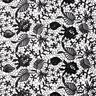 Lace with sequins and scalloped edge – black,  thumbnail number 1