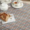Coated Cotton artistic tiles – terracotta/sage,  thumbnail number 7