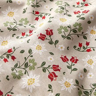 Decor Fabric Half Panama edelweiss – natural, 
