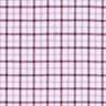 Cotton Flannel Check – white/lavender,  thumbnail number 1