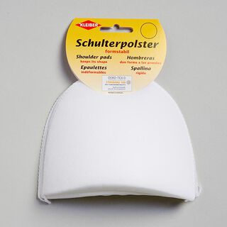 Shoulder Pad without Hook [2 pieces | 10,5 x 13 x 5 cm] - white | KLEIBER, 