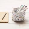 Cotton Poplin Floral Dream Digital Print – white/copper,  thumbnail number 6