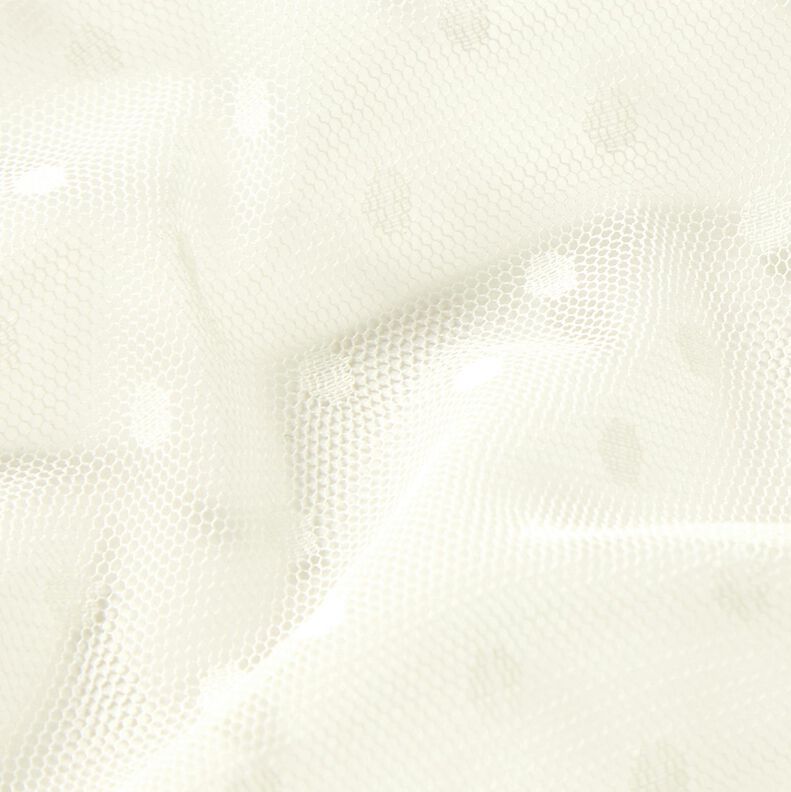 Dots soft mesh – offwhite,  image number 3