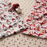 French Terry reindeer, Santa Claus and snowman – offwhite,  thumbnail number 5