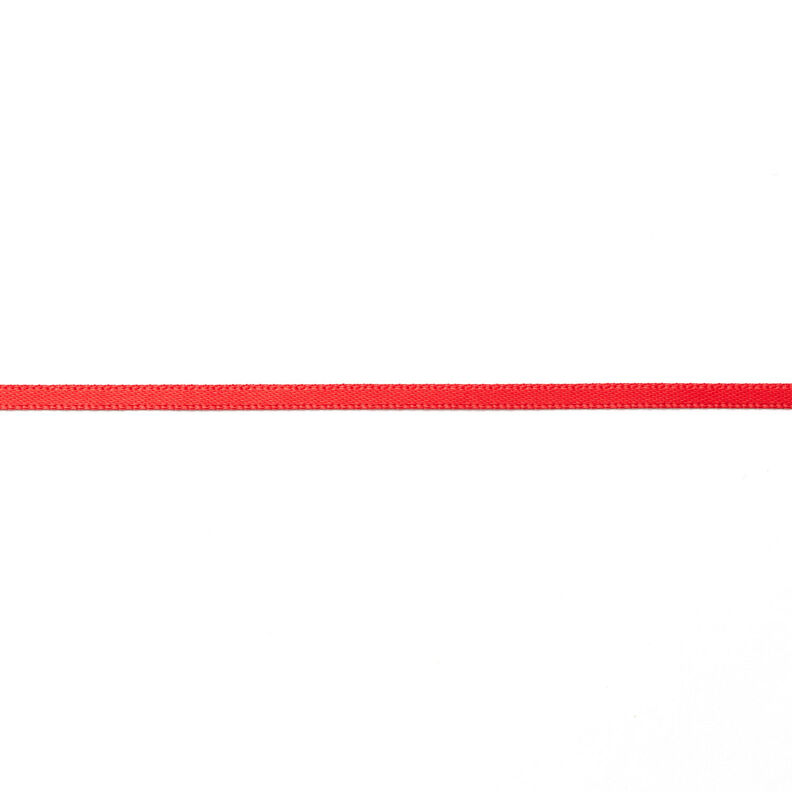 Satin Ribbon [3 mm] – red,  image number 1
