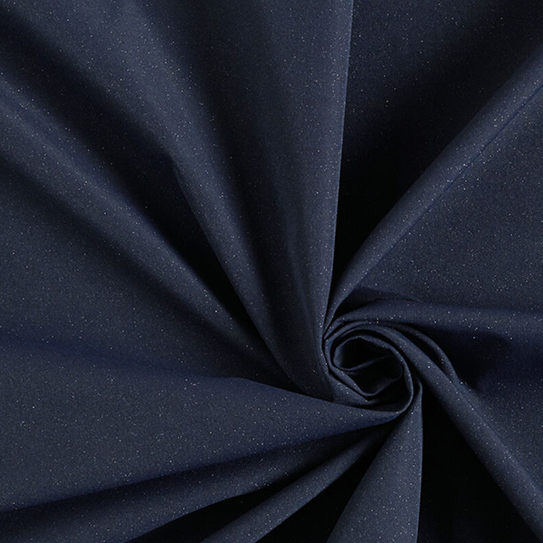 Raincoat Fabric glitter – navy blue,  image number 1