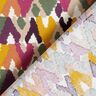 Cotton Cretonne Ethnic Print – berry/mustard,  thumbnail number 4