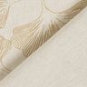 Decor Fabric Half Panama Ginkgo – mustard/natural,  thumbnail number 4