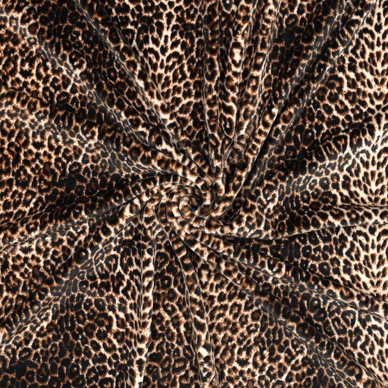 Nicky Velour Leopard print pattern – cream/black, image number 3
