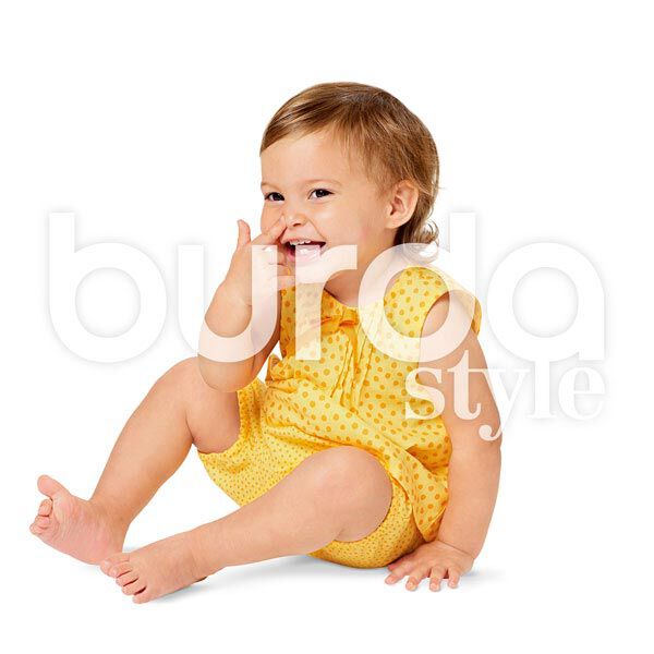 Infants' Dress / Panties, Burda 9358,  image number 5