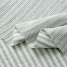 Double Gauze/Muslin Doubleface stripes – reed/white,  thumbnail number 3