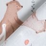Cotton Poplin Bear and Goose go for a walk – silver grey/light brown,  thumbnail number 4