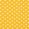 Cotton Poplin Large Dots – mustard/white,  thumbnail number 1
