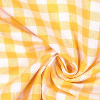 Cotton Vichy - 1 cm – yellow, 