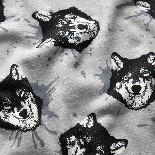 Alpine Fleece Wolf  – silver grey, 
