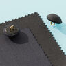Covered Gloss Semi – Sphere button – black,  thumbnail number 2