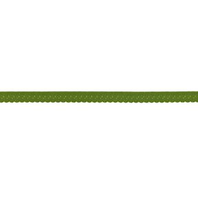 Elasticated Edging Lace [12 mm] – olive, 