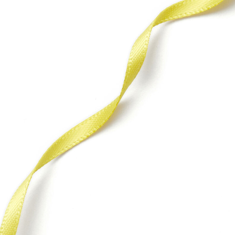 Satin Ribbon [3 mm] – lemon yellow,  image number 3