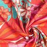 Beachwear Panel Pareo Summer Flowers – orange/yellow olive,  thumbnail number 4