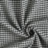 Coat Fabric Wool Blend Glitter houndstooth – black/offwhite,  thumbnail number 3