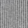 Linen Cotton Blend broad stripes – black/white,  thumbnail number 1