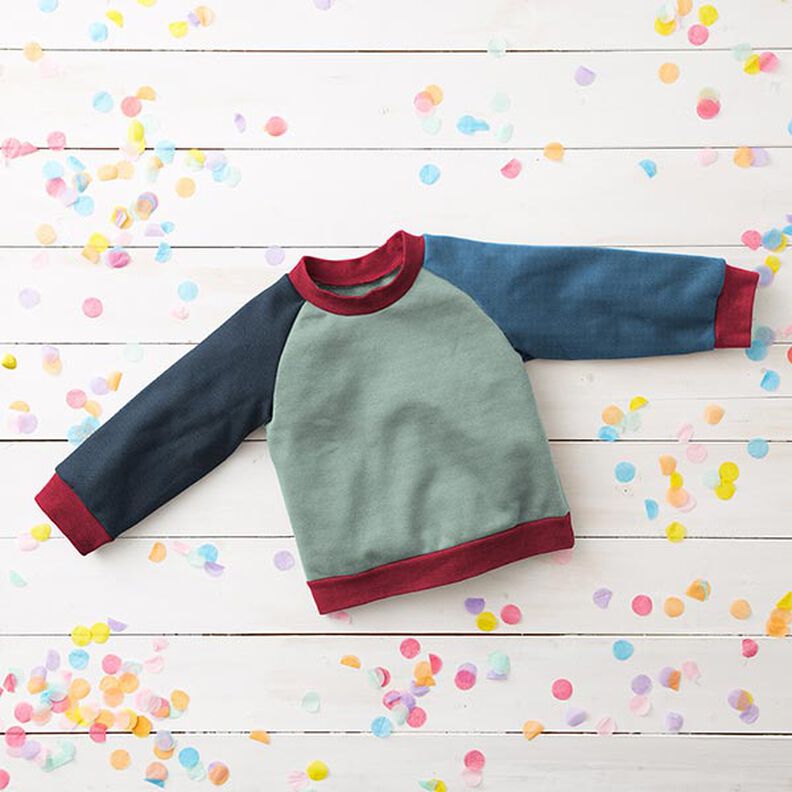 GOTS Cotton Ribbing | Tula – burgundy,  image number 5