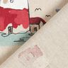 Decor Fabric Half Panama Boats – blue/red,  thumbnail number 4