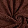 cuddly teddy fur fabric – dark brown,  thumbnail number 3