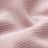 Mini Cotton waffle jersey Plain – dusky pink,  thumbnail number 3