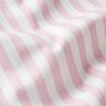 Decor Fabric Half Panama Vertical stripes – rosé/white,  thumbnail number 2