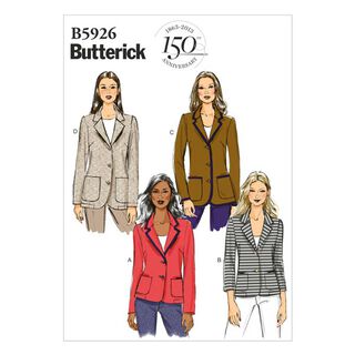 Blazer, Butterick 5926 | 8 - 16, 
