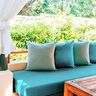 Outdoor Fabric Acrisol Liso – petrol,  thumbnail number 4