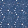 Decor Fabric Half Panama Celestial Bodies – navy blue,  thumbnail number 1