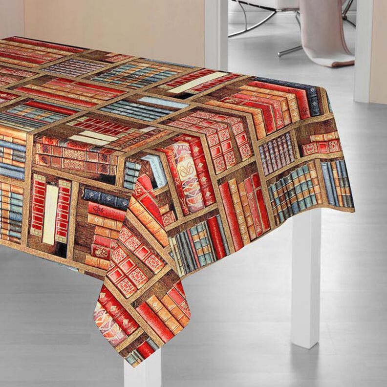 Bookshelf Tapestry Jacquard – brown,  image number 5