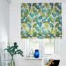 Decor Fabric Canvas ficus leaves – blue spruce/grey,  thumbnail number 6