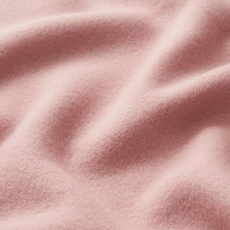 Cotton Fleece Plain – dusky pink,  image number 3