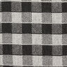 Coat fabric double weave check – black/white,  thumbnail number 1