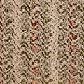 Faux leather snake look – beige/dark olive, 