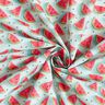 Cotton Poplin Watermelon – ice blue/intense pink,  thumbnail number 3