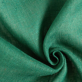 Decor Fabric Jute Plain 150 cm – fir green, 