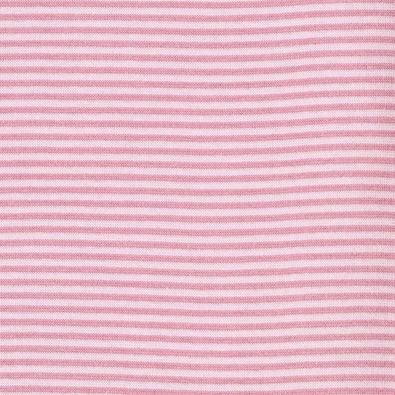 Tubular ribbing for cuffs narrow rings – dusky pink/pink,  image number 1