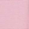 Tubular ribbing for cuffs narrow rings – dusky pink/pink,  thumbnail number 1