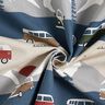 Decor Fabric Half Panama VW Adventure – denim blue/natural,  thumbnail number 3